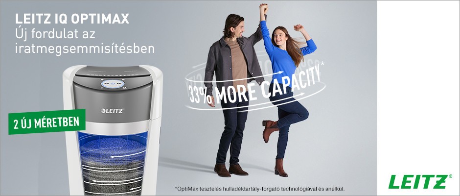 LEITZ IQ OptiMax iratmegsemmisítők szuper áron