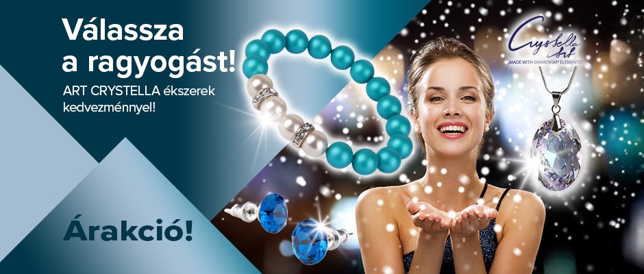 ART CRYSTELLA ékszerek akciós áron