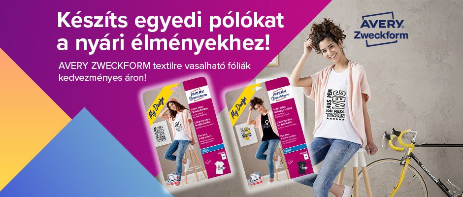 AVERY termékek kedvezményes áron!