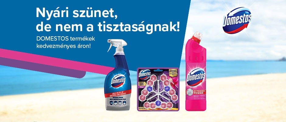 DOMESTOS termékek kedvezményes áron