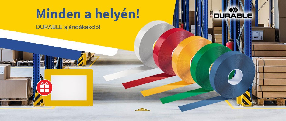 DURABLE ajándékakció!