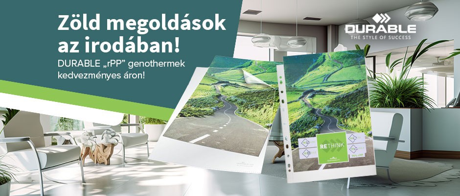DURABLE "rPP" genothermek kedvezményes áron