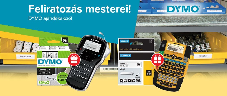 DYMO ajándékakció!