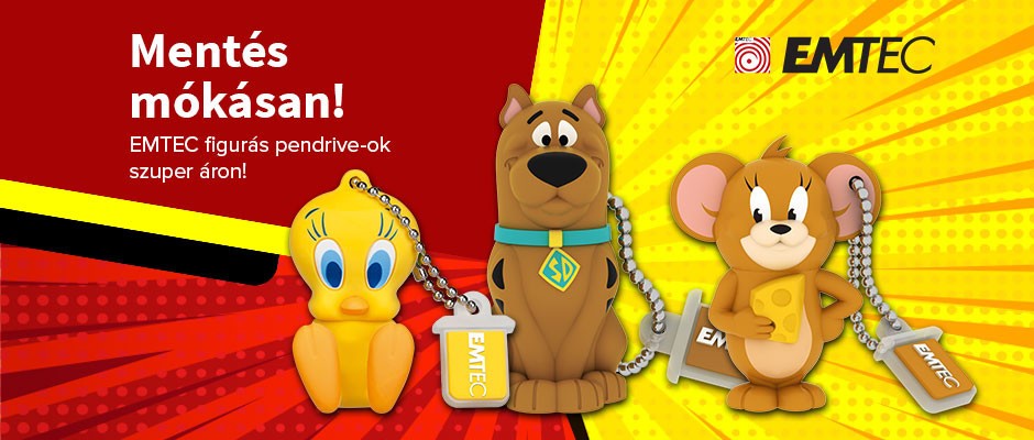 EMTEC figurás pendrive-ok szuper áron