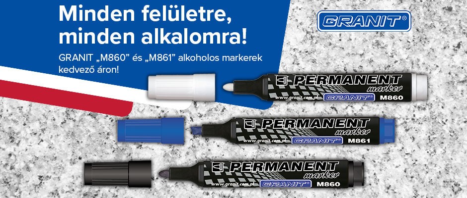 GRANIT alkoholos markerek kedvezményes áron!