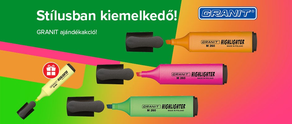 GRANIT ajándékakció!
