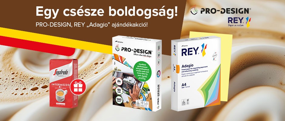 PRO-DESIGN, REY „Adagio” ajándékakció!