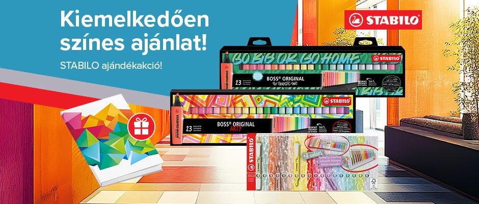 STABILO ajándékakció!