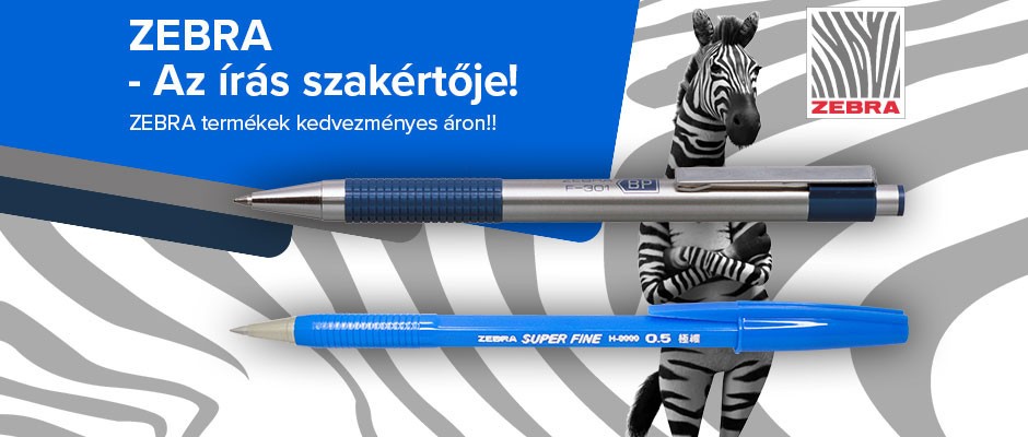 ZEBRA termékek akciós áron