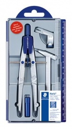 Körző készlet, precíziós, 4 darabos, STAEDTLER "Noris 550 02"