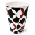 Papírpohár, 2 dl, 75 mm átmérő, 50 db, mintás