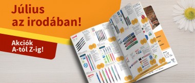 Júliusi irodakellék akciók